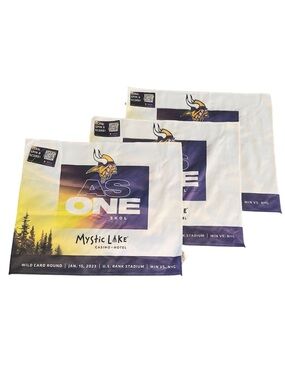 Mystic White, Purple & Yellow 'AS ONE' Rally Towels